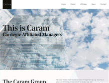 Tablet Screenshot of caram.com